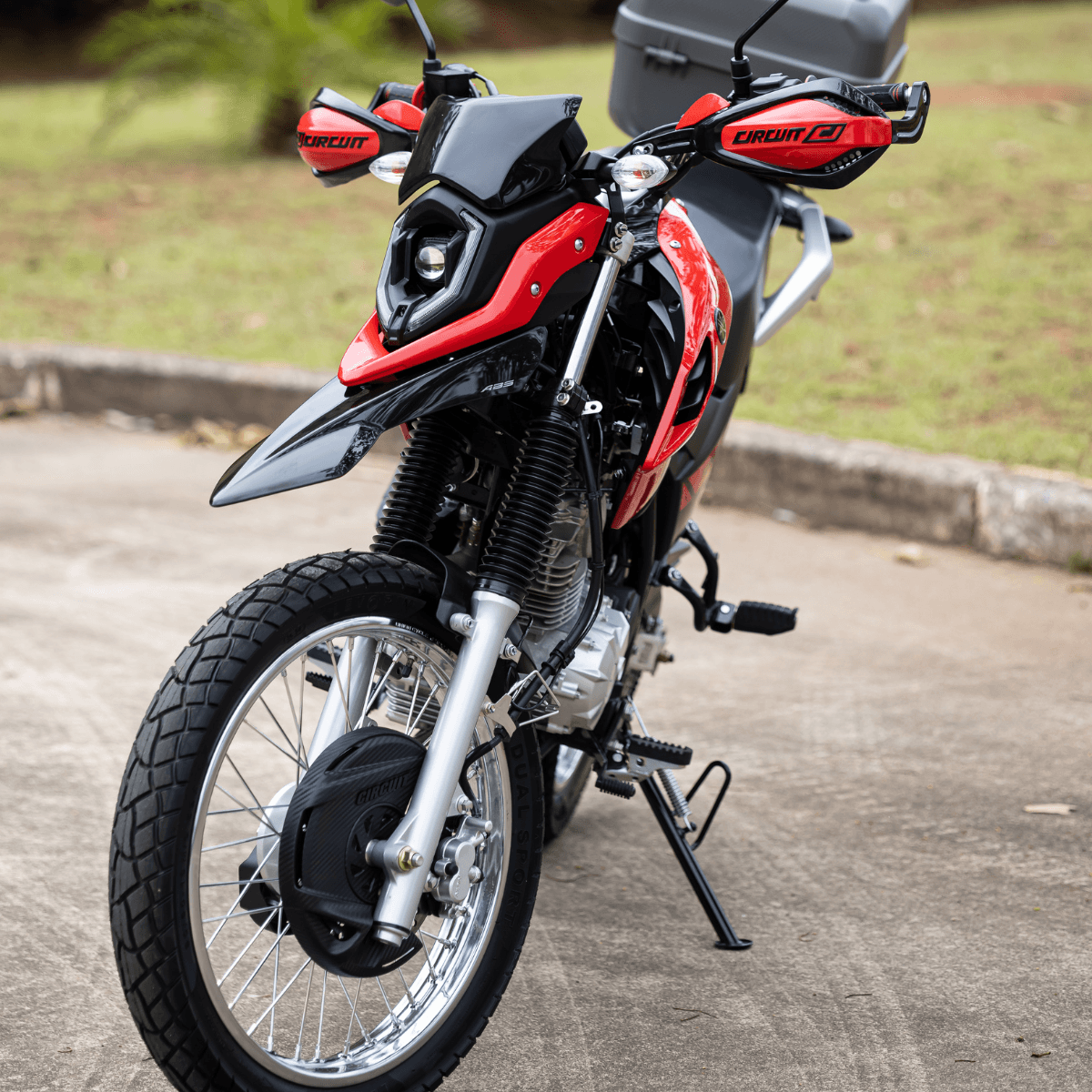 Protetor de Disco Carbon para Ténéré Lander 250 Crosser