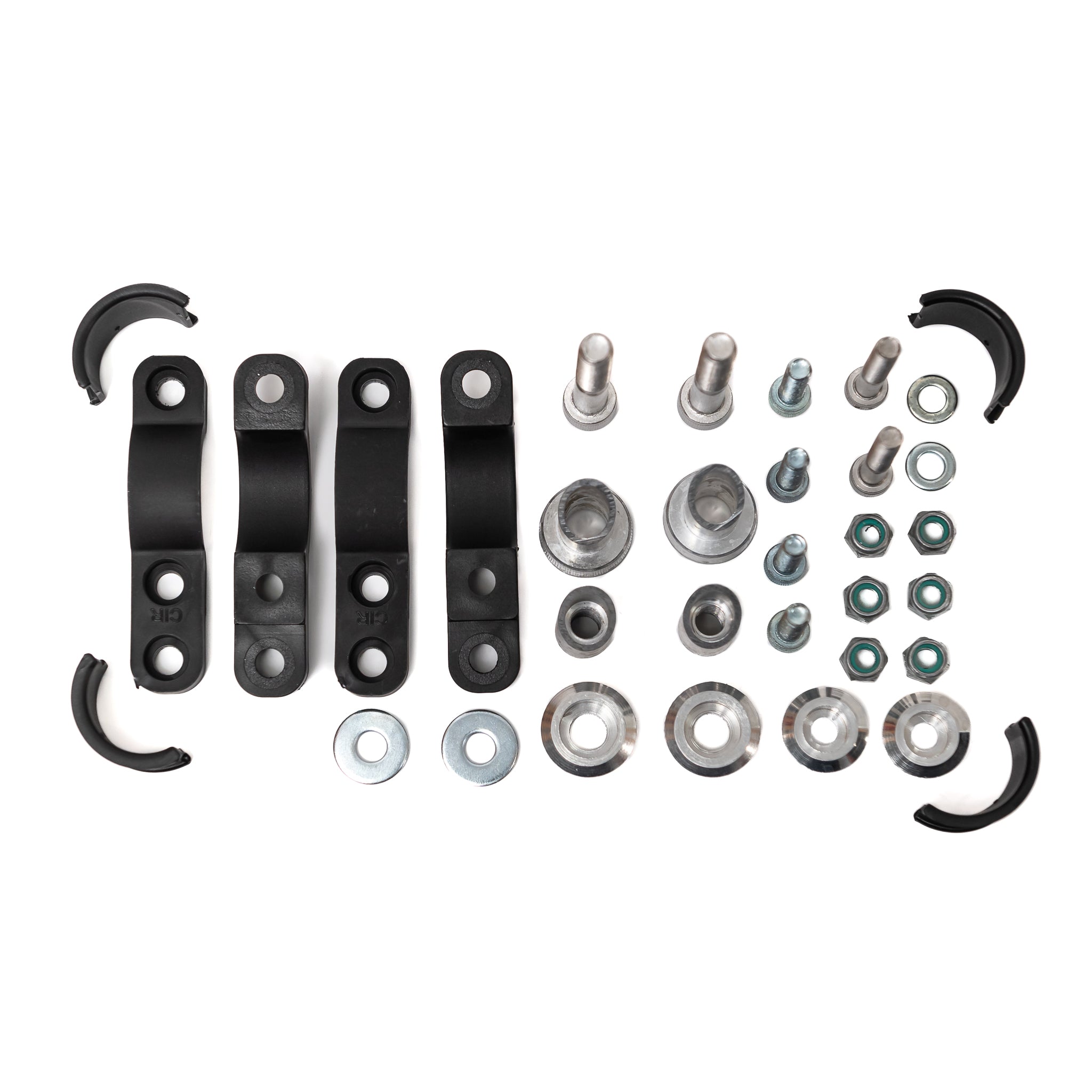 Kit de Reposição Ferragem para Protetor de Mão Alloy Alma para Guidão Fat Bar